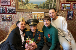 ИНК и благотворительный фонд Марины Седых поздравили ветеранов с Днем Победы