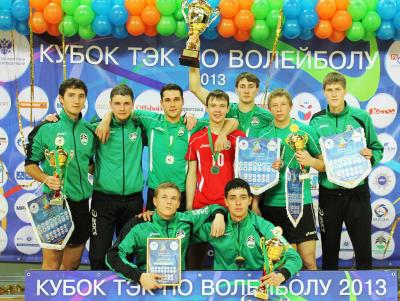 Волейбольная команда ИНК стала серебряным призером «Кубка ТЭК»